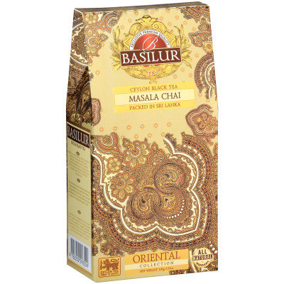 Чай Basilur Восточная коллекция Масала чёрный листовой, 100г
