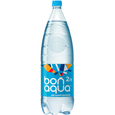 Вода BonAqua питьевая негазированная, 2л