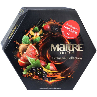 Набор чая Maitre de The Exclusive Collection, 120г