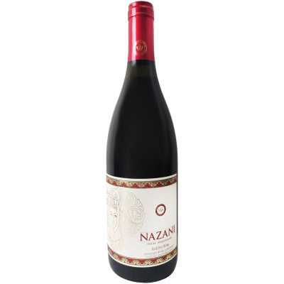 Вино Nazani ординарное красное сухое, 750мл