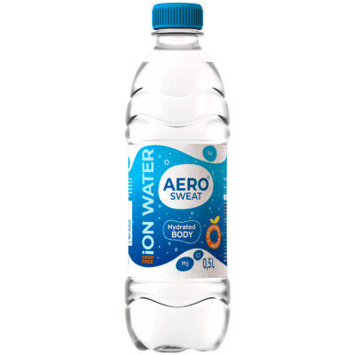Напиток Aero Sweat Ионизированная вода без сахара со вкусом цитруса безалкогольный негазированный, 500мл