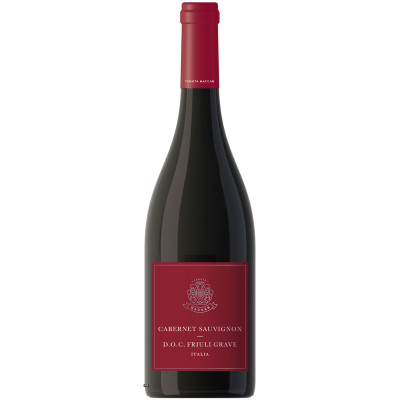Вино Le Monde Cabernet Sauvignon Friuli Grave DOC красное сухое 13%, 750мл