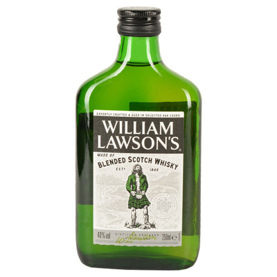 Виски William Lawsons купажированный 40%, 250мл