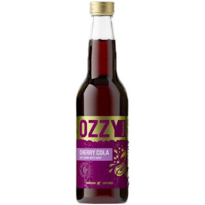 Напиток безалкогольный Ozzyfrozzy Кола и вишня газированный, 330мл