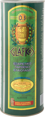 Масло оливковое Glafkos Extra Virgin, 1л