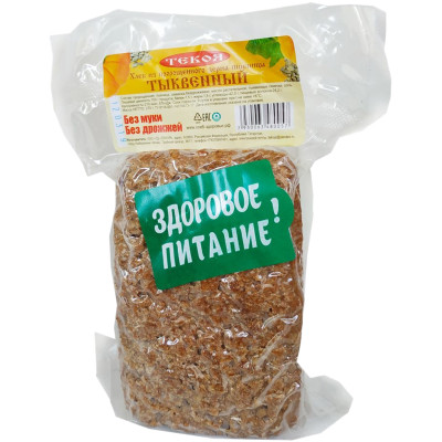 Хлеб Текоя Тыквенный из пророщенного зерна пшеницы, 270г