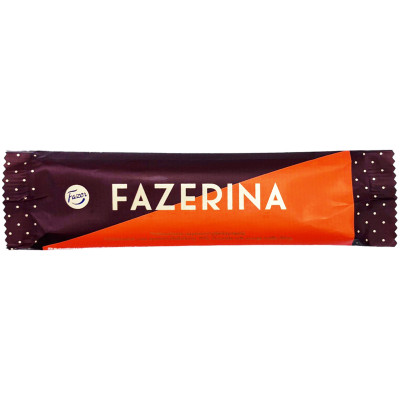 Батончик Fazer Fazerina из молочного шоколада с трюфельной начинкой со вкусом апельсина, 37г