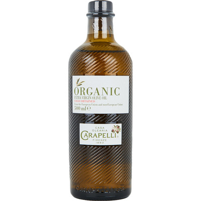 Масло оливковое Carapelli Extra Virgin Organic нерафинированное, 500мл