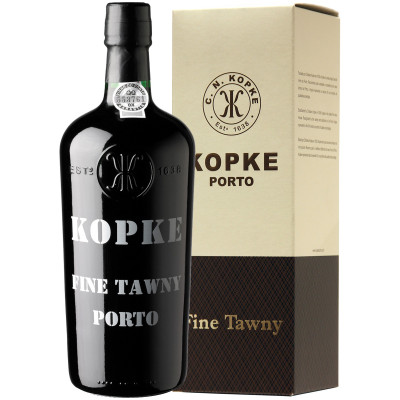 Портвейн Копке Файн Тони Порто в подарочной упаковке 19.5%, 750мл