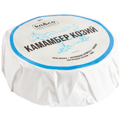 Сыр Ko&co Камамбер с белой плесенью 45%, 150г