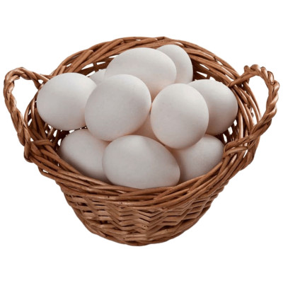 Яйцо куриное Боровское пищевое столовое C1, 10шт