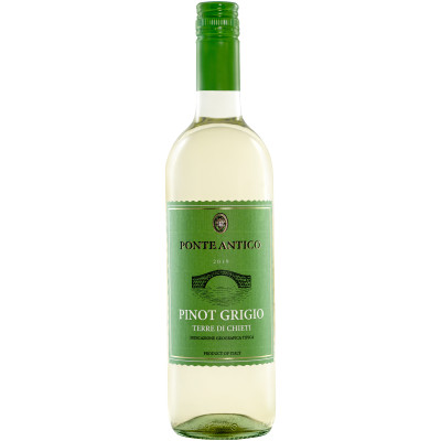 Вино Ponte Antico Pinot Grigio terre di Chieti белое сухое 12%, 750мл