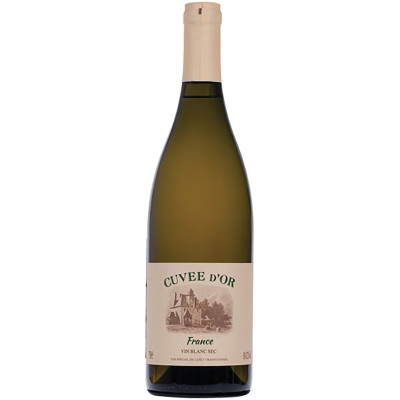 Вино Cuvee D'Or белое сухое 10-12%, 750мл