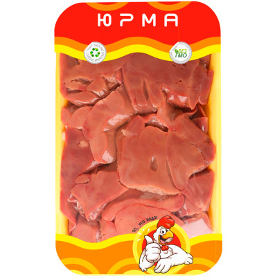 Печень цыплят-бройлеров Юрма охлаждённая