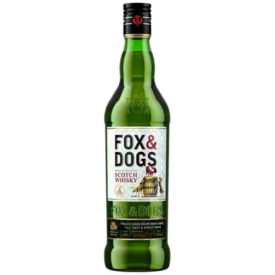 Виски Fox&Dogs купажированный 40%, 250мл
