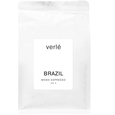 Кофе Verle Бразилия натуральный жареный в зёрнах, 250г