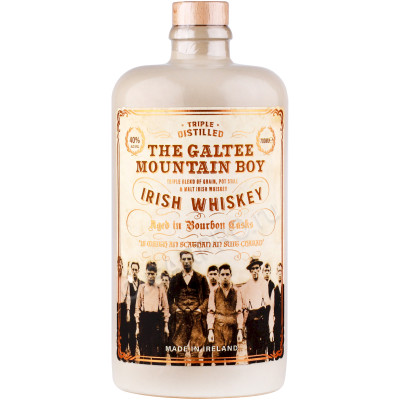 Виски The Galtee Mountain Boy ирландский купажированный, 700мл
