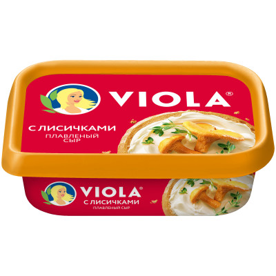 Сыр плавленый Viola с лисичками 50%, 200г