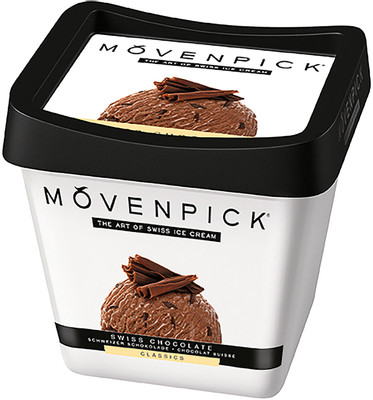 Мороженое Movenpick Швейцарский Шоколад 19.2%, 500мл