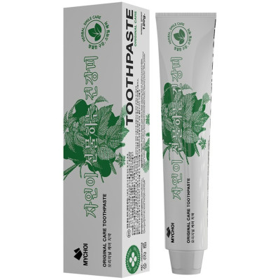 Зубная паста Mychoi Природная Защита с лечебными травами, 120г