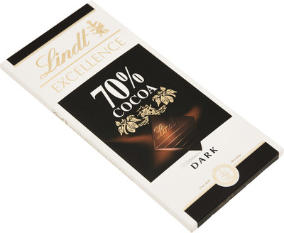 Шоколад горький Lindt Excellence 70%, 100г