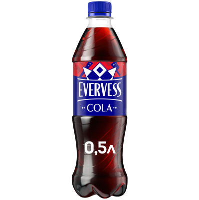 Напиток газированный Evervess Кола, 500мл