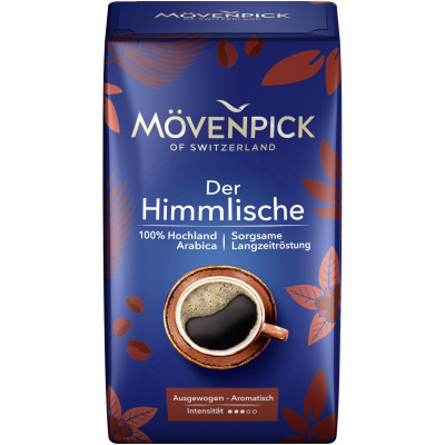 Кофе Movenpick der Himmlische натуральный жареный молотый, 250г