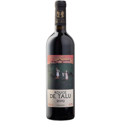 Вино Rouge de Talu красное сухое 13.5%, 750мл