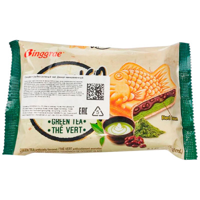 Десерт Binggrae Сэндвич рыбка зелёный чай замороженный, 90г