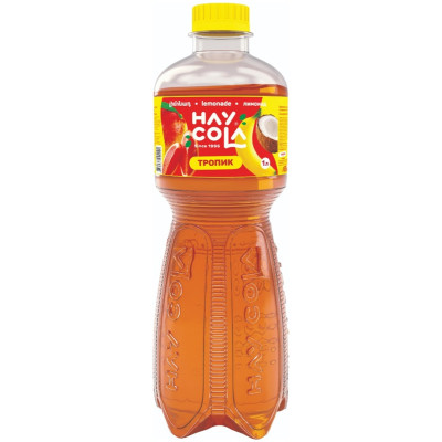 Напиток Hay Cola со вкусом тропических фруктов безалкогольный газированный, 1л