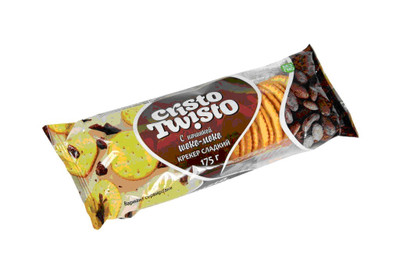 Крекер Кристо-Твисто сладкий с начинкой шоко-моко, 175г