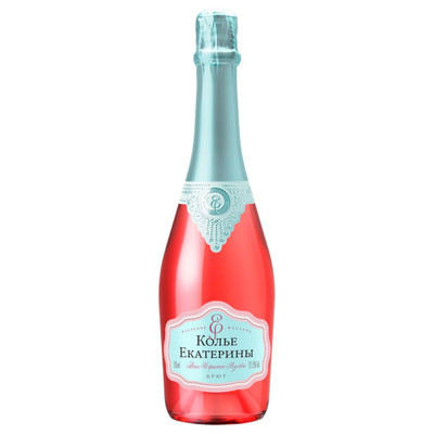 Вино игристое Наследие Мастера Колье Екатерины розовое брют 12.5%, 750мл