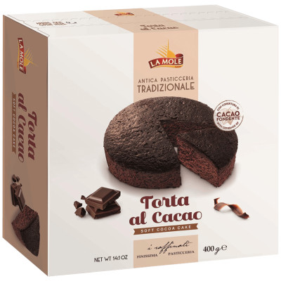 Пирог La Mole с какао, 400г