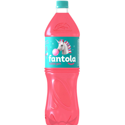 Напиток безалкогольный Fantola Бабл гам газированный, 1л