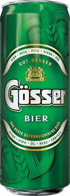 Пиво Gosser светлое 4.7%, 450мл