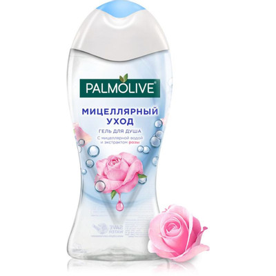 Гель Palmolive для душа Мицеллярный уход с мицеллярной водой и экстрактом розы, 250мл