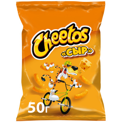 Палочки кукурузные Cheetos Сыр, 50г