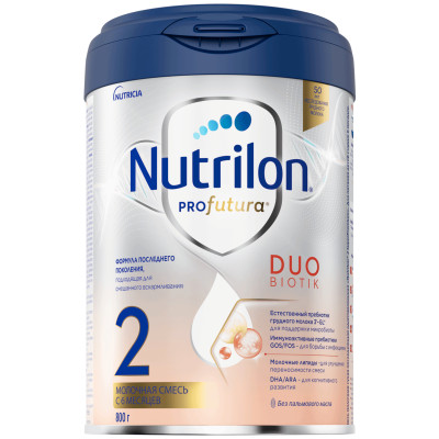 Смесь Nutrilon 2 SuperPremium молочная сухая c 6 до 12 месяцев, 800г