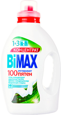 Гель для стирки BiMax 100 пятен, 1.5л