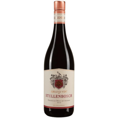 Вино Grand Vin de Stellenbosch Шираз Мурвиедро красное сухое 14%, 750мл