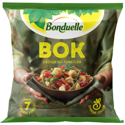Смесь овощная Bonduelle Вок овощи по-азиатски замороженная, 400г