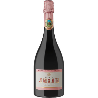 Вино игристое Лыхны розовое полусладкое 12.5%, 750мл