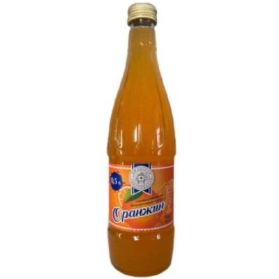 Напиток безалкогольный Ижевская сироповарня Оранжин сильногазированный, 500мл