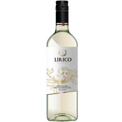 Вино Lirico Мерсегера-Sauvignon Blanc Valencia белое сухое 11.5%, 750мл