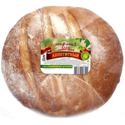 Хлеб Казанская Фабрика Хлеба бездрожжевой пшеничный с отрубями, 400г