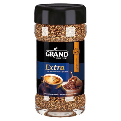 Кофе Grand Экстра натуральный растворимый сублимированный, 70г