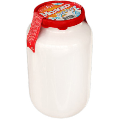 Молоко Хладокомбинат цельное питьевое отборное пастеризованное 6%, 1.5л