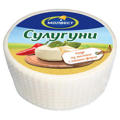 Сыр Молвест Сулугуни 45%, 300г