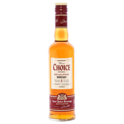 Виски Your Choice 3 со вкусом шотландского виски 40%, 700мл