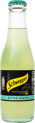 Напиток безалкогольный Schweppes Биттер лемон, 200мл